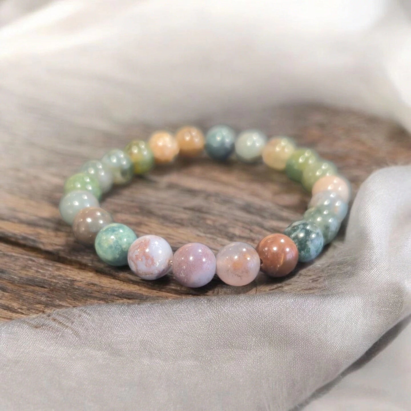 Agate Indienne 8mm Inde Qualité A