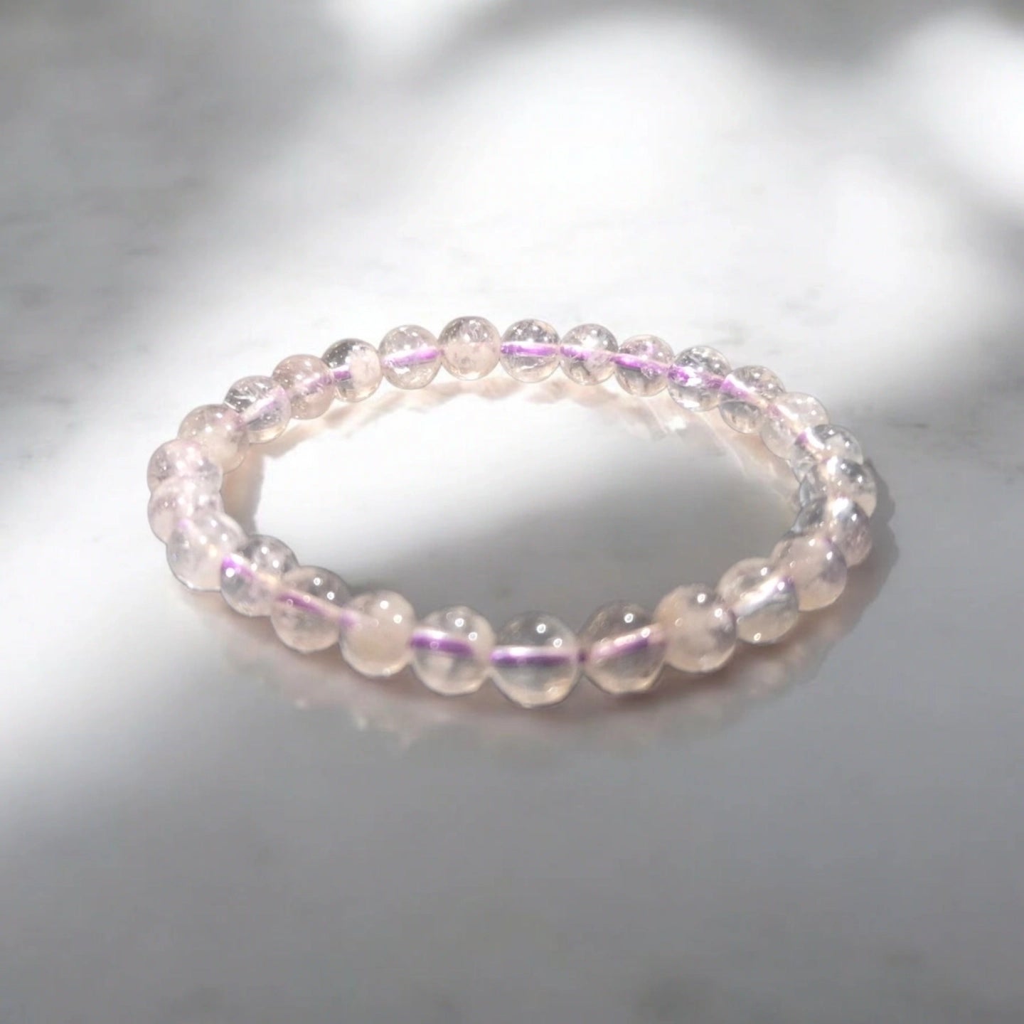 Améthyste Claire 8mm Brésil Qualité A+