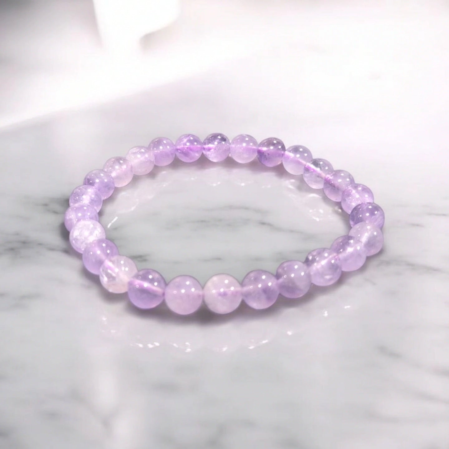 Améthyste Lavande 8mm Brésil Qualité AA