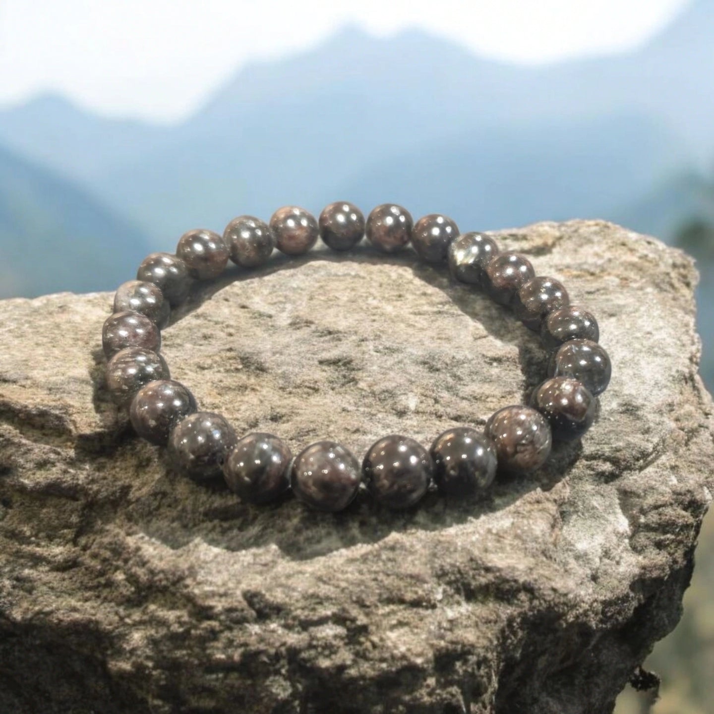 Astrophyllite 8mm Brésil Qualité A