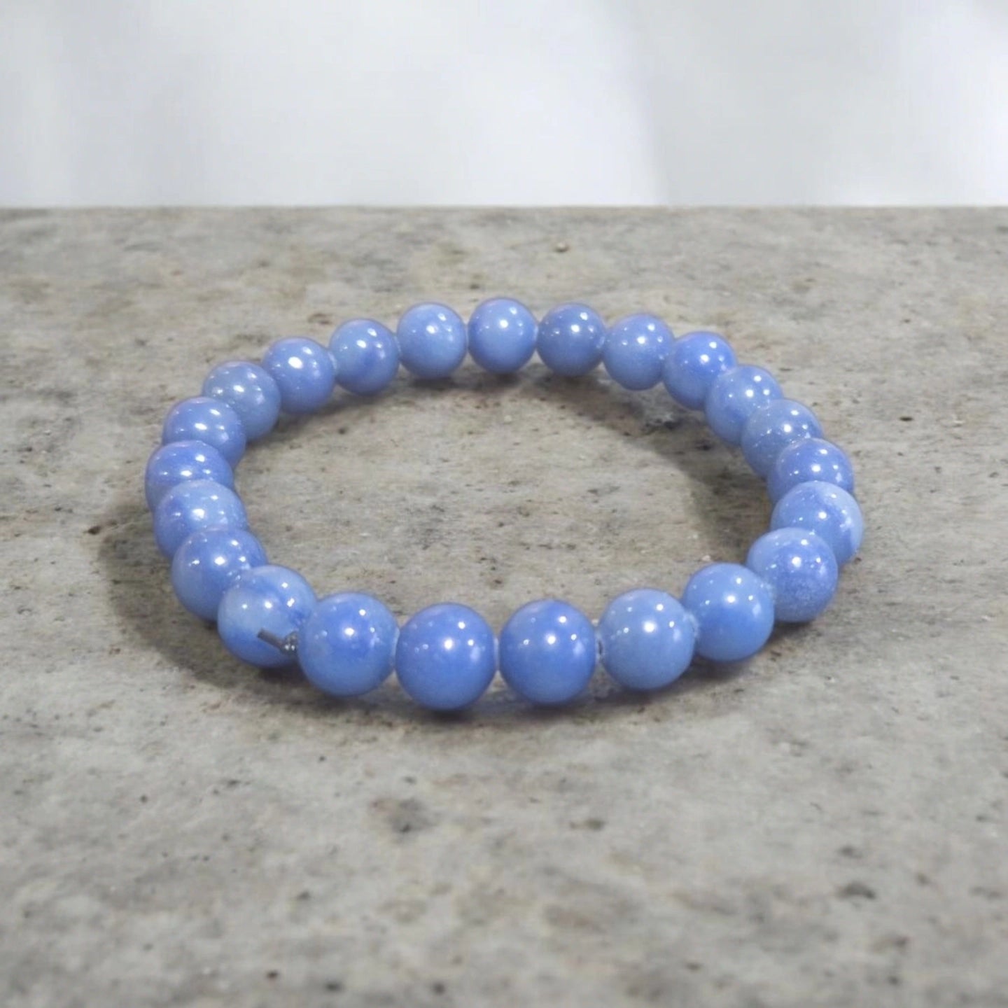 Aventurine Bleue 8mm Brésil Qualité A