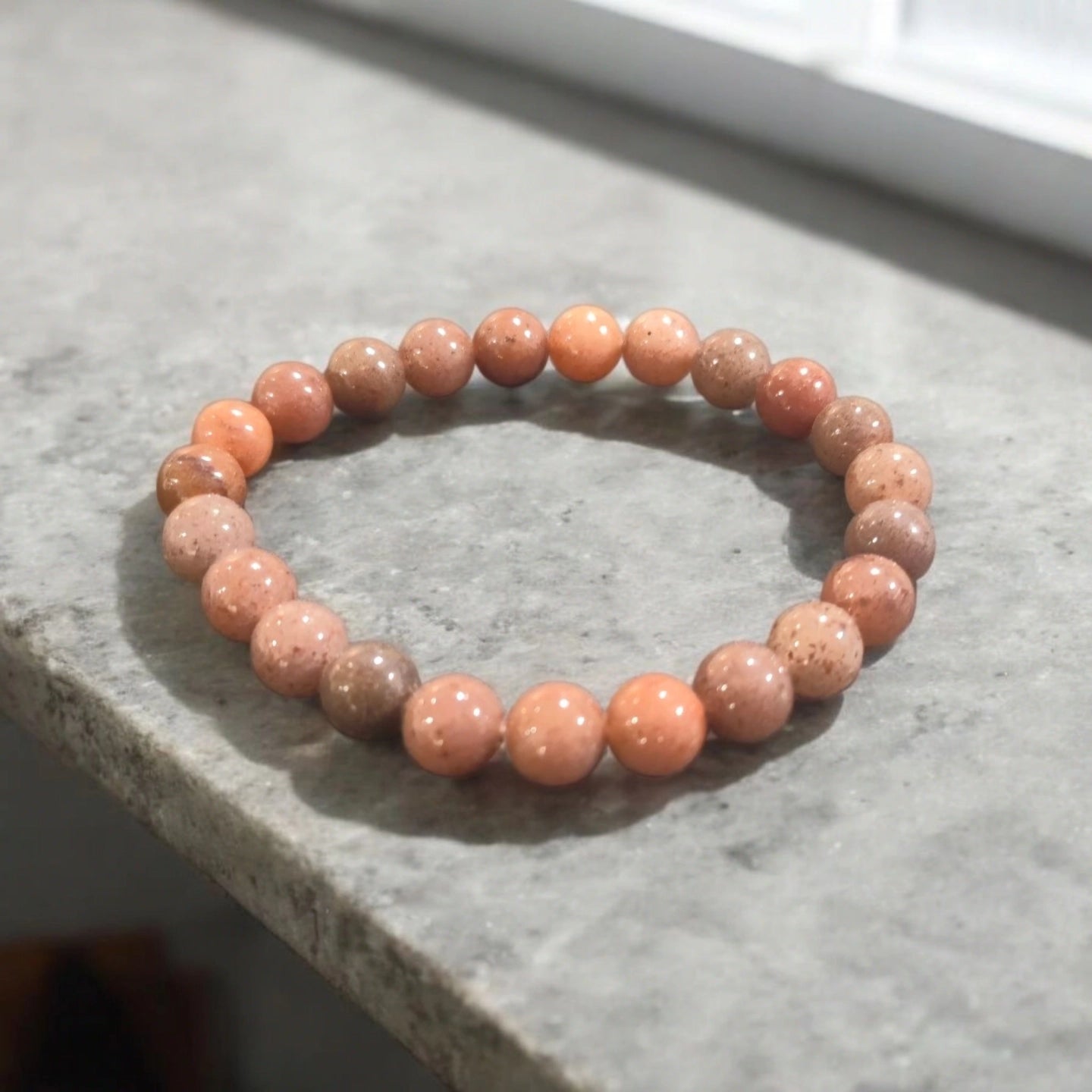 Aventurine Rouge 8mm Brésil Qualité AB