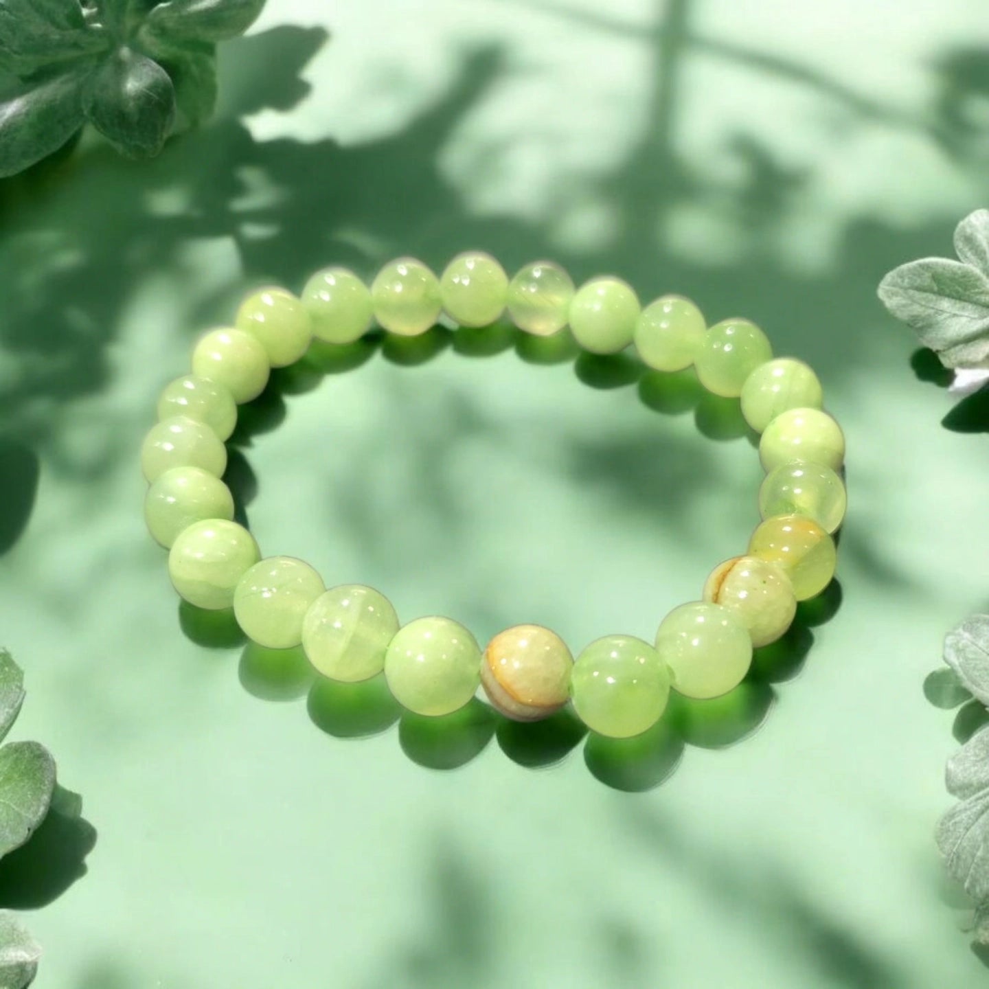 Calcite Verte 8mm Madagascar Qualité A