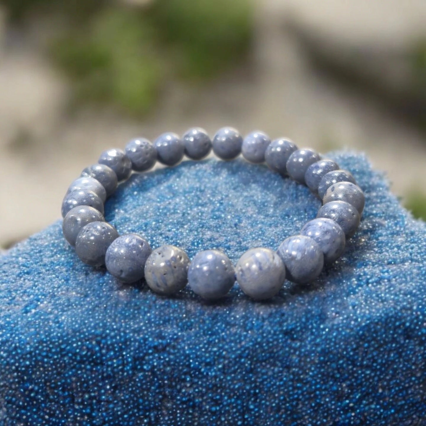 Corail Bleu 8mm Etats-Unis Qualité A