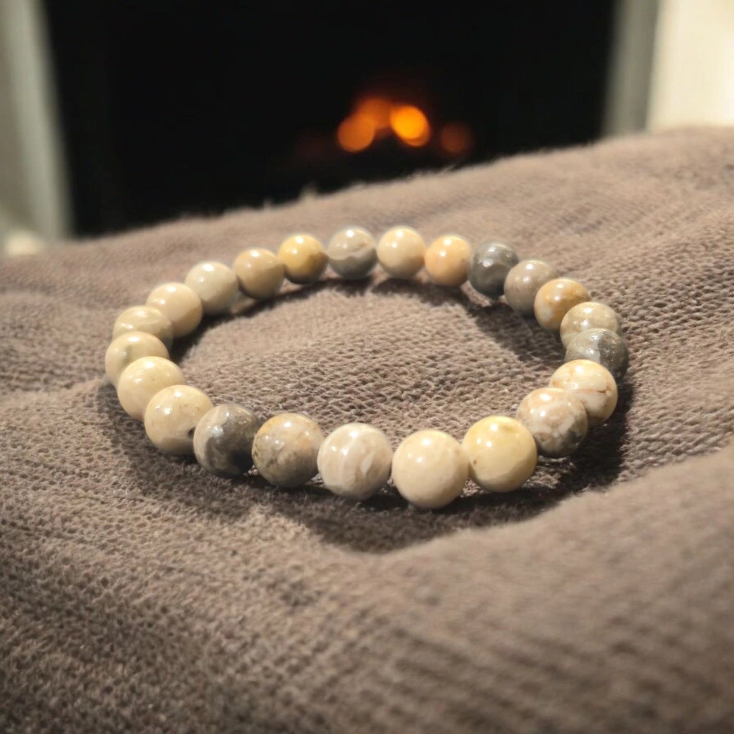 Corail Fossile 8mm Etats-Unis Qualité AB