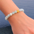 Bracelet Aigue-Marine Multicolore La Boutique du Dragon