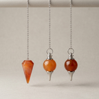 Pendule en Cornaline La Boutique du Dragon