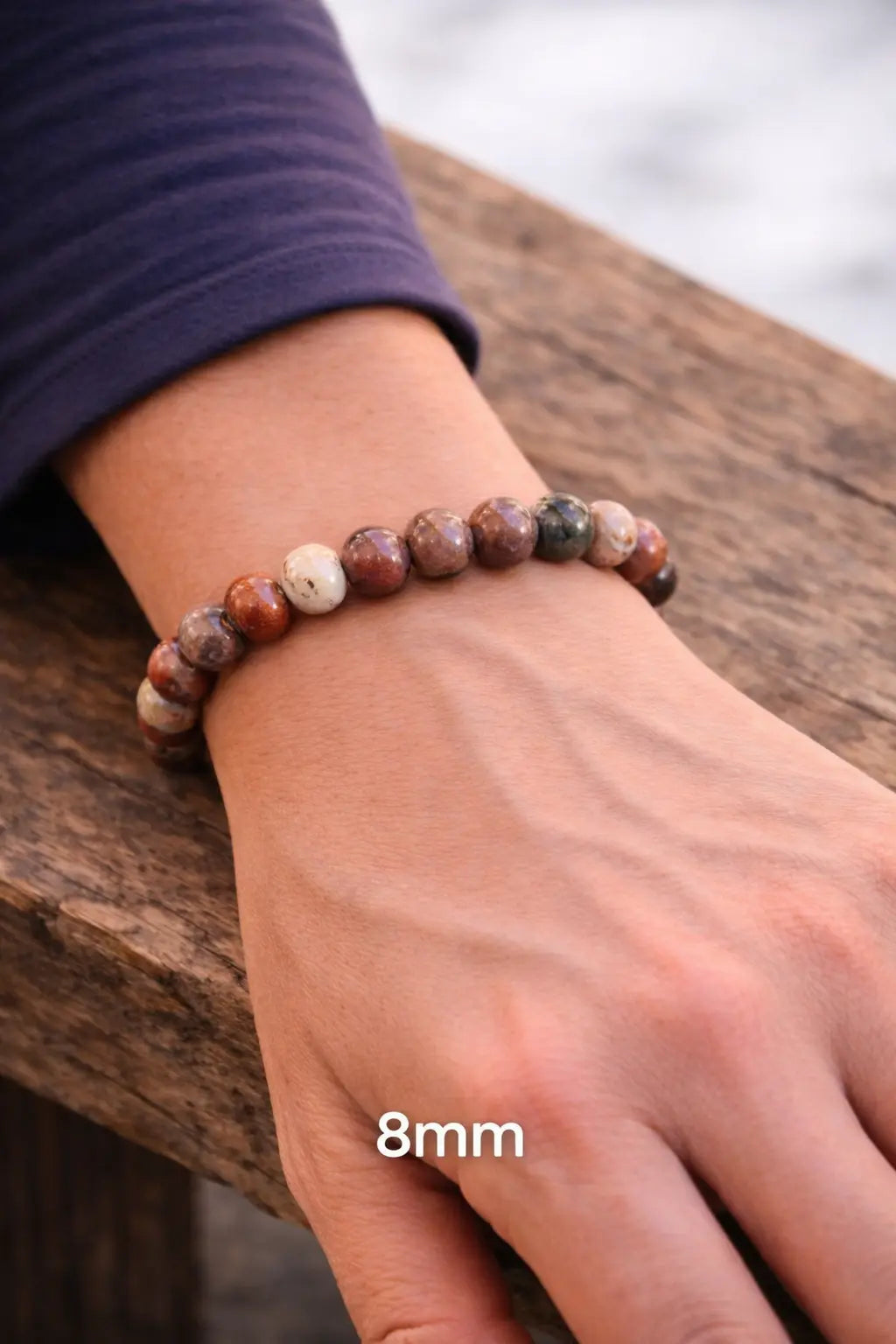 Bracelet Agate Crazy Lace La Boutique du Dragon