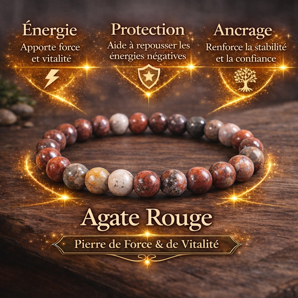 Bracelet Agate Crazy Lace