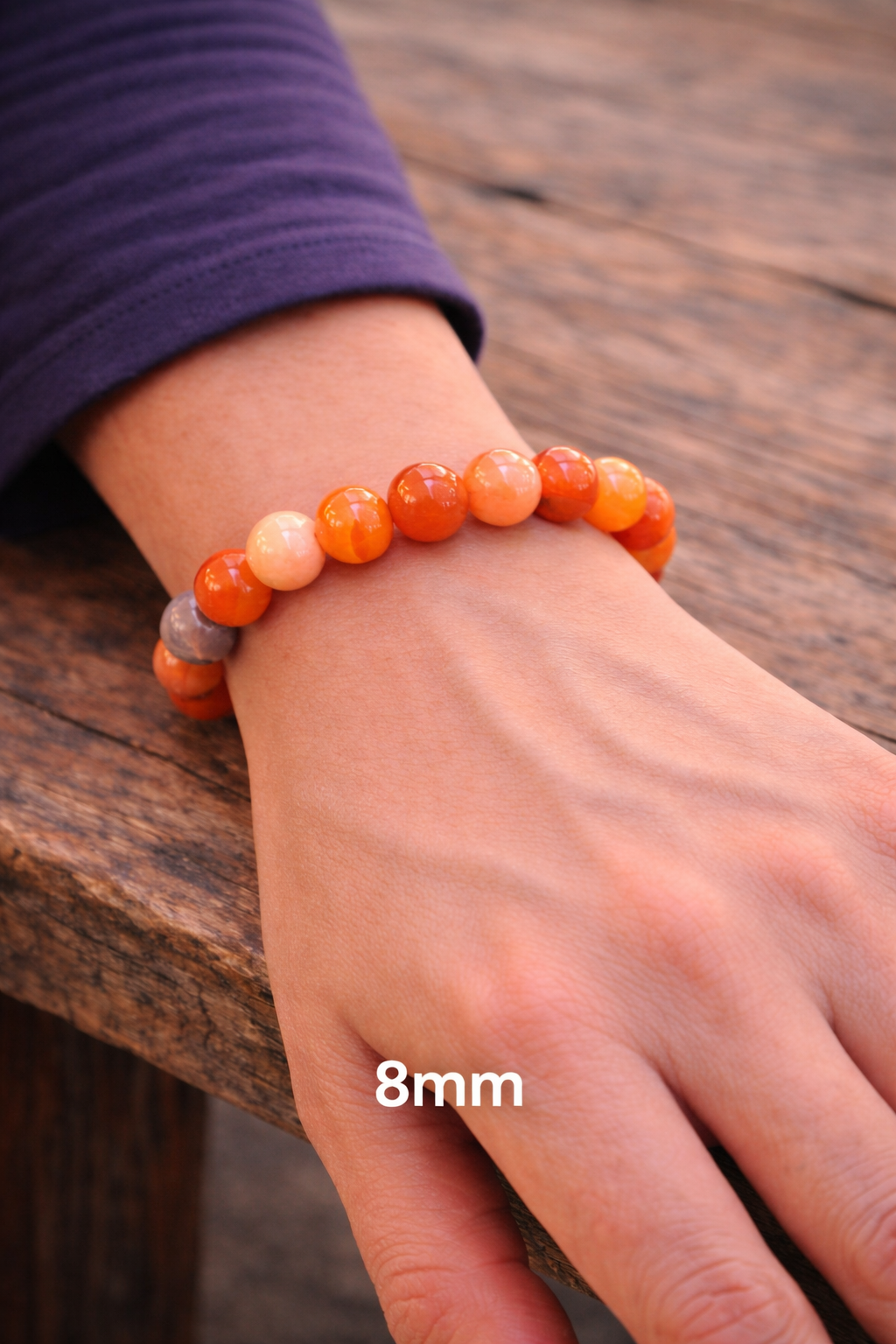 Bracelet Agate de Feu