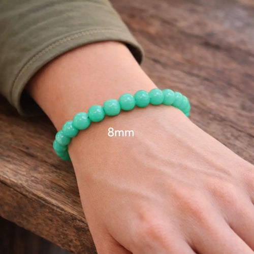 Bracelet Agate Herbe La Boutique du Dragon