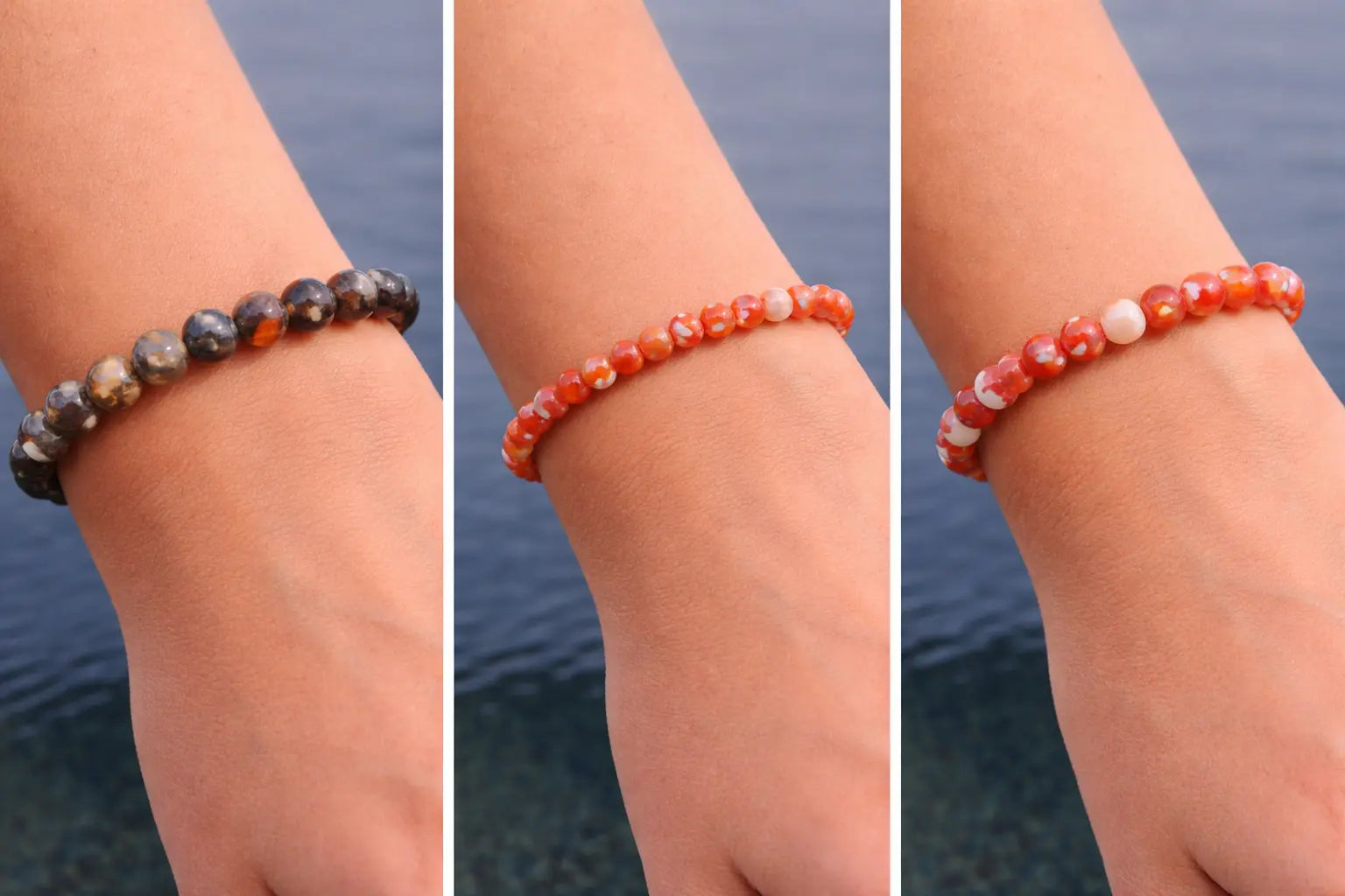 Bracelet Agate Peau de Serpent La Boutique du Dragon