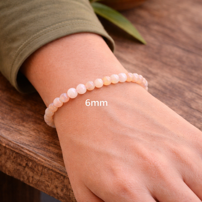 Bracelet Agate Fleur de Cerisier