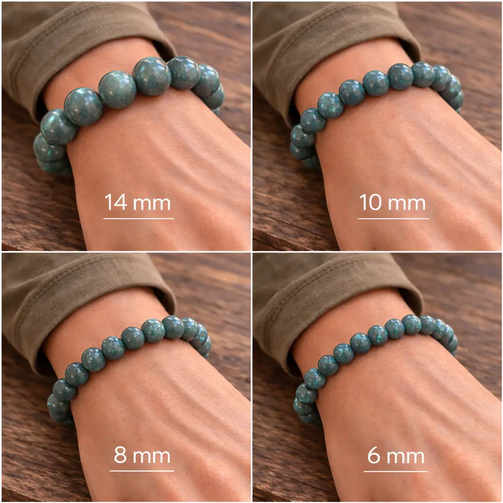 Bracelet Agate Mousse La Boutique du Dragon
