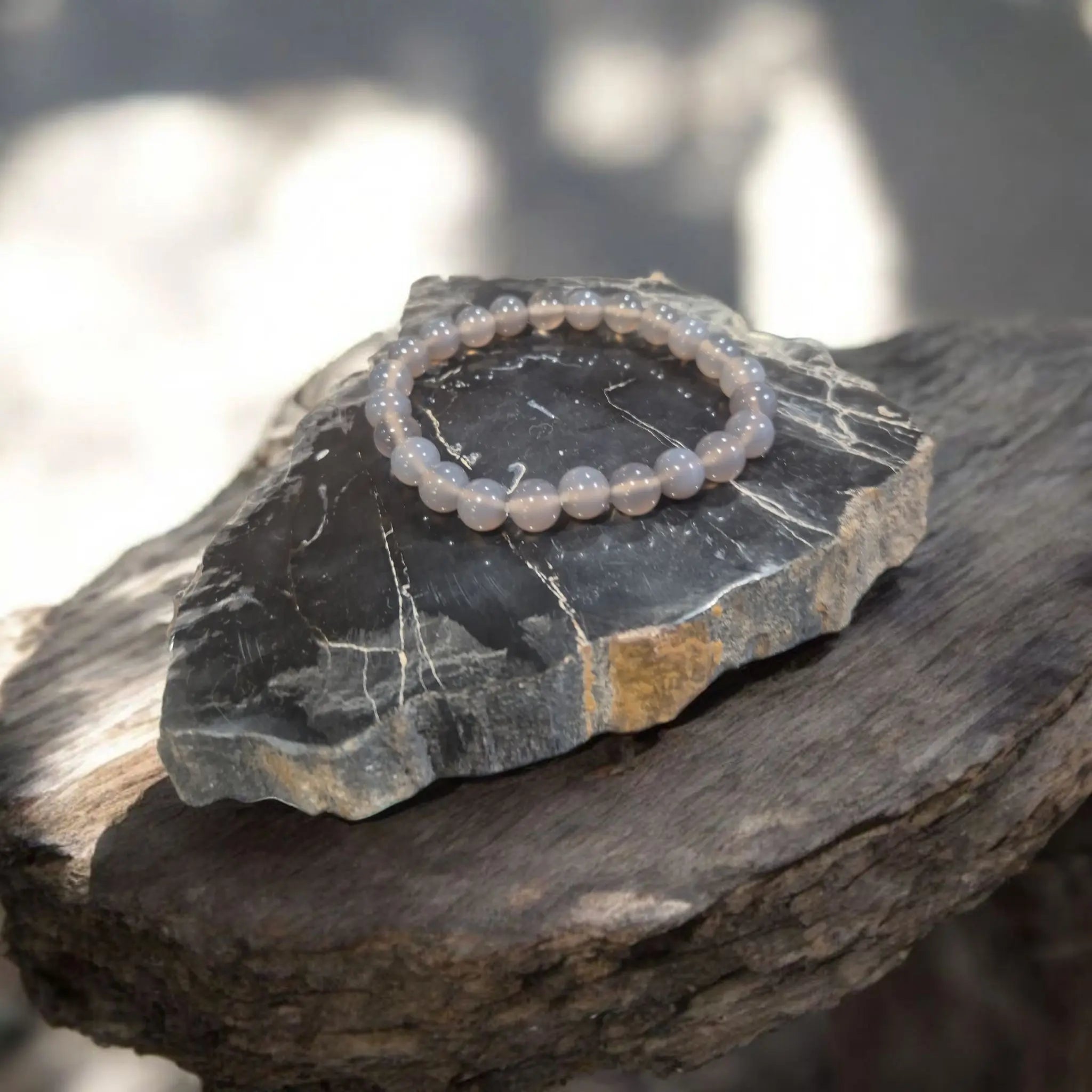 Bracelet Agate du Botswana La Boutique du Dragon