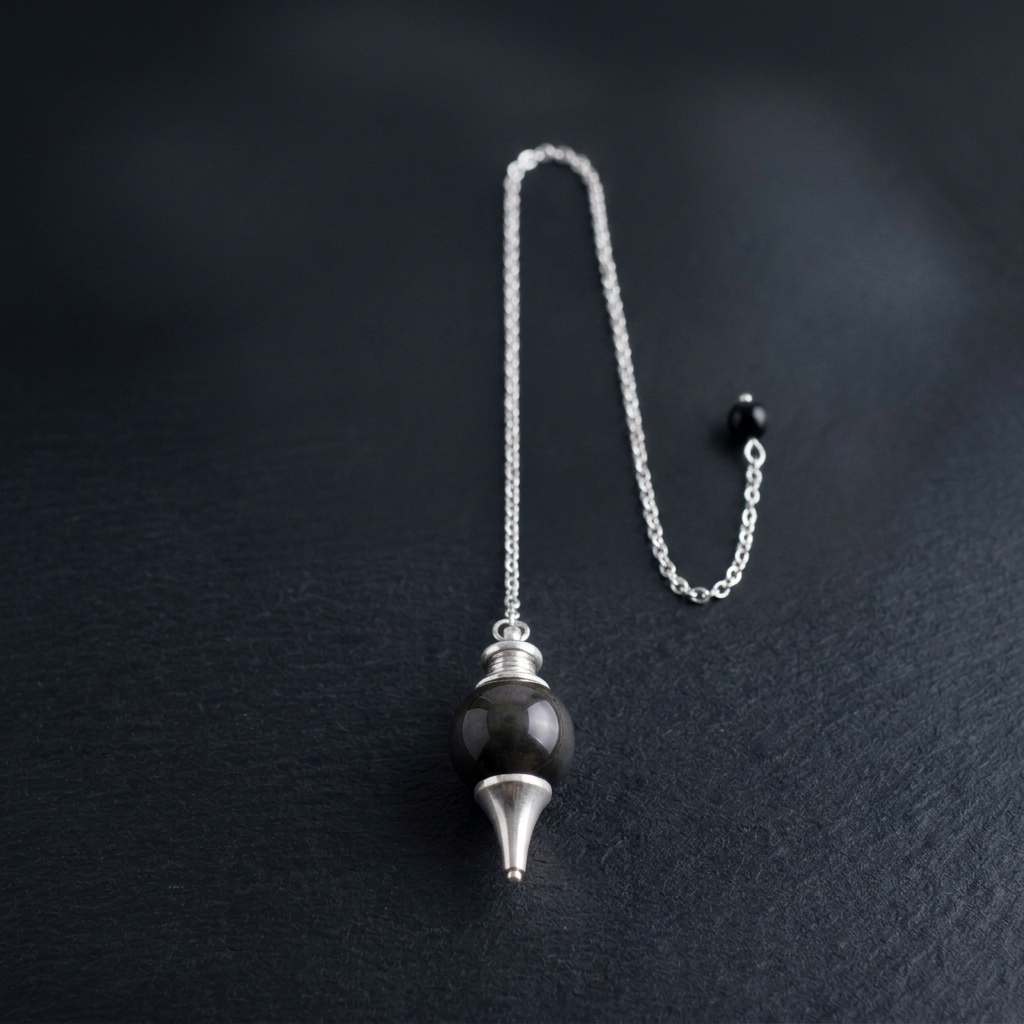 Pendule en Tourmaline Noire La Boutique du Dragon