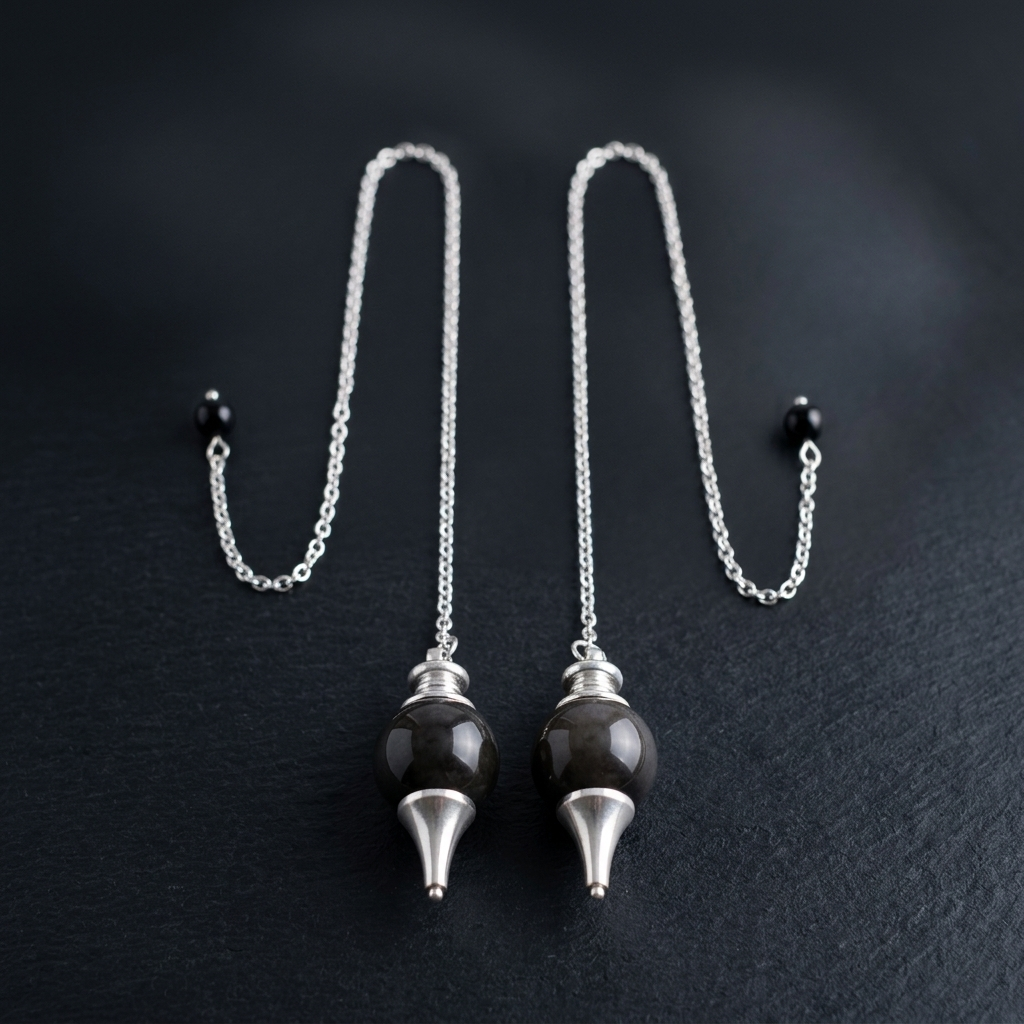 Pendule en Tourmaline Noire La Boutique du Dragon