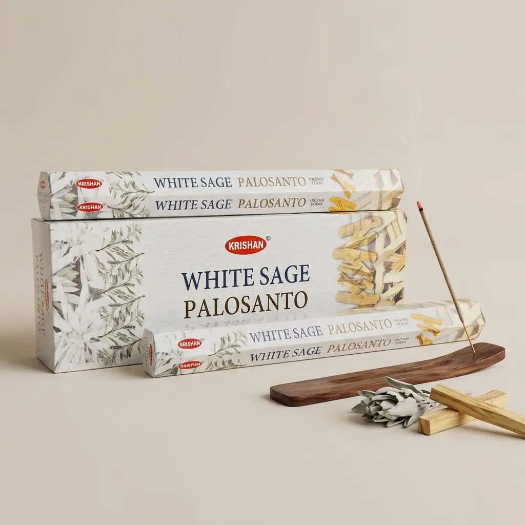 Encens Palo Santo & Sauge Blanche Krishan