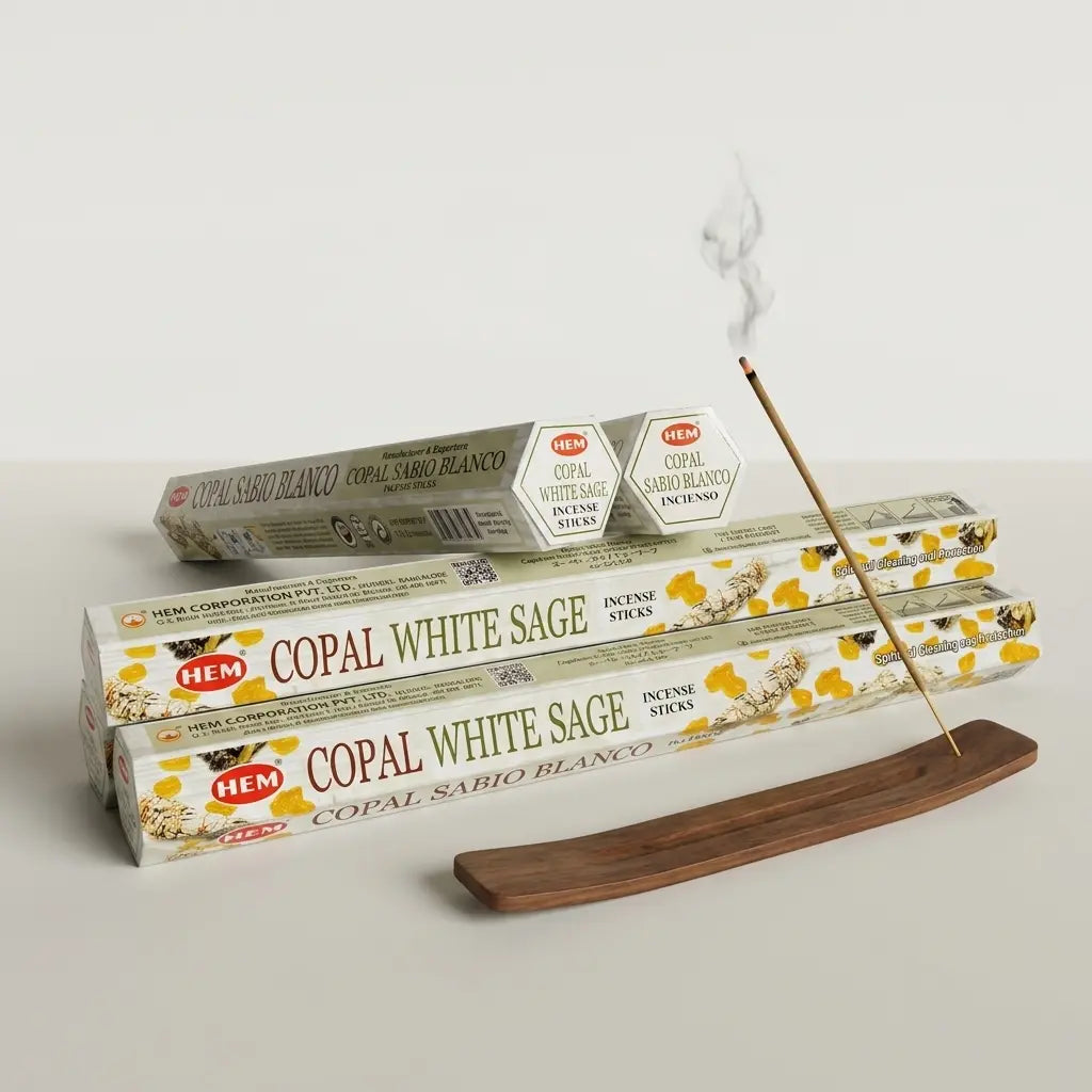 Encens Copal & Sauge Blanche Krishan
