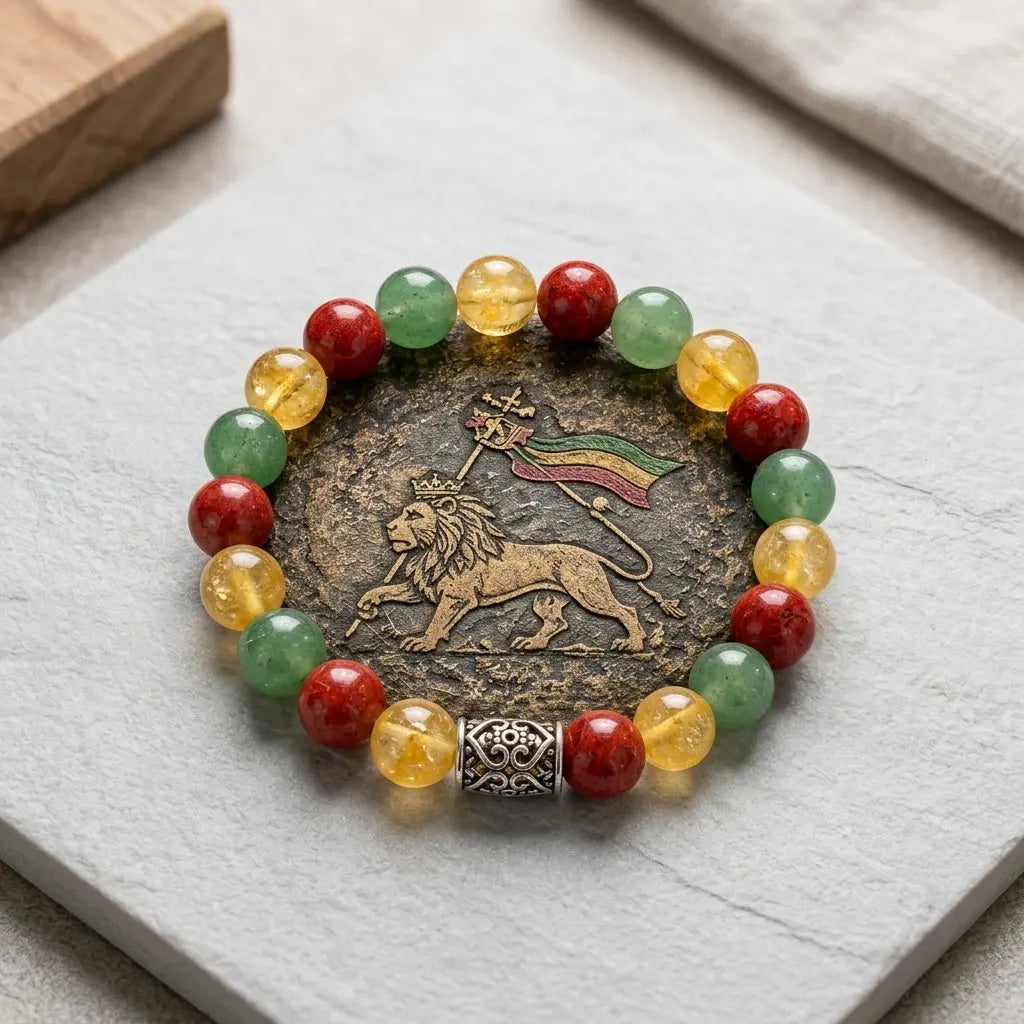 Rastafari – Bracelet Création La Boutique du Dragon