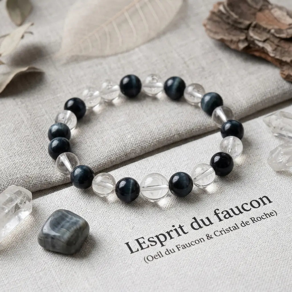 L'Esprit du Faucon - Bracelet Création La Boutique du Dragon