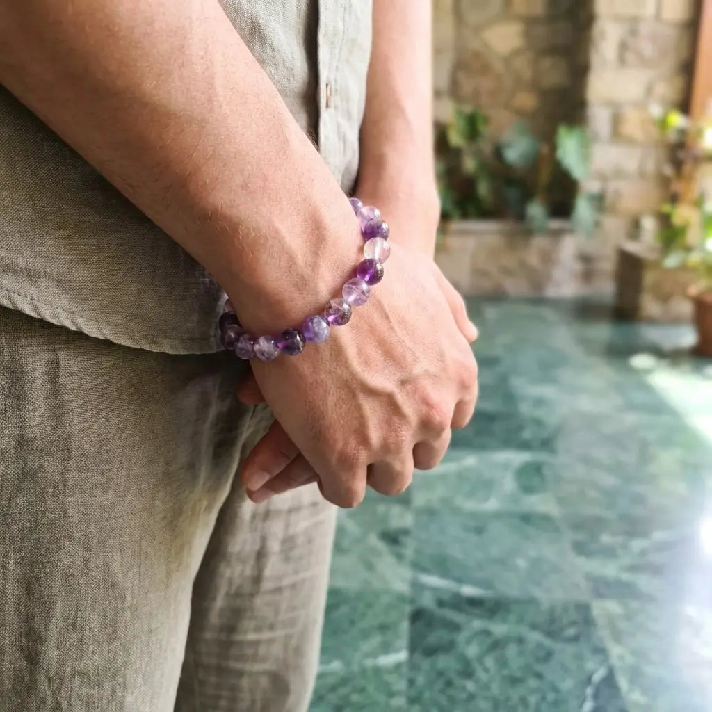 Bracelet en Fluorine La Boutique du Dragon