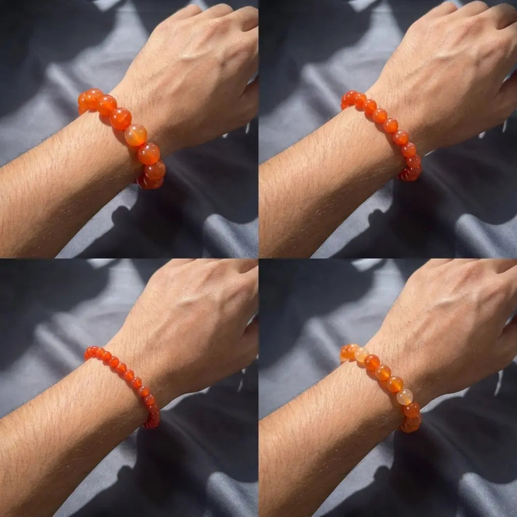 Bracelet en Cornaline La Boutique du Dragon
