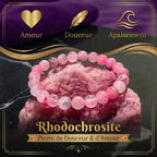 Bracelet en Rhodochrosite La Boutique du Dragon