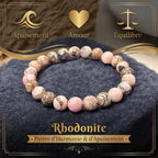 Bracelet en Rhodonite La Boutique du Dragon