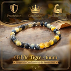 Bracelet en Œil de Tigre La Boutique du Dragon