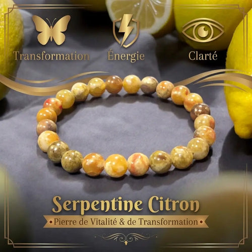 Bracelet en Serpentine La Boutique du Dragon