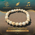 Bracelet en Howlite La Boutique du Dragon