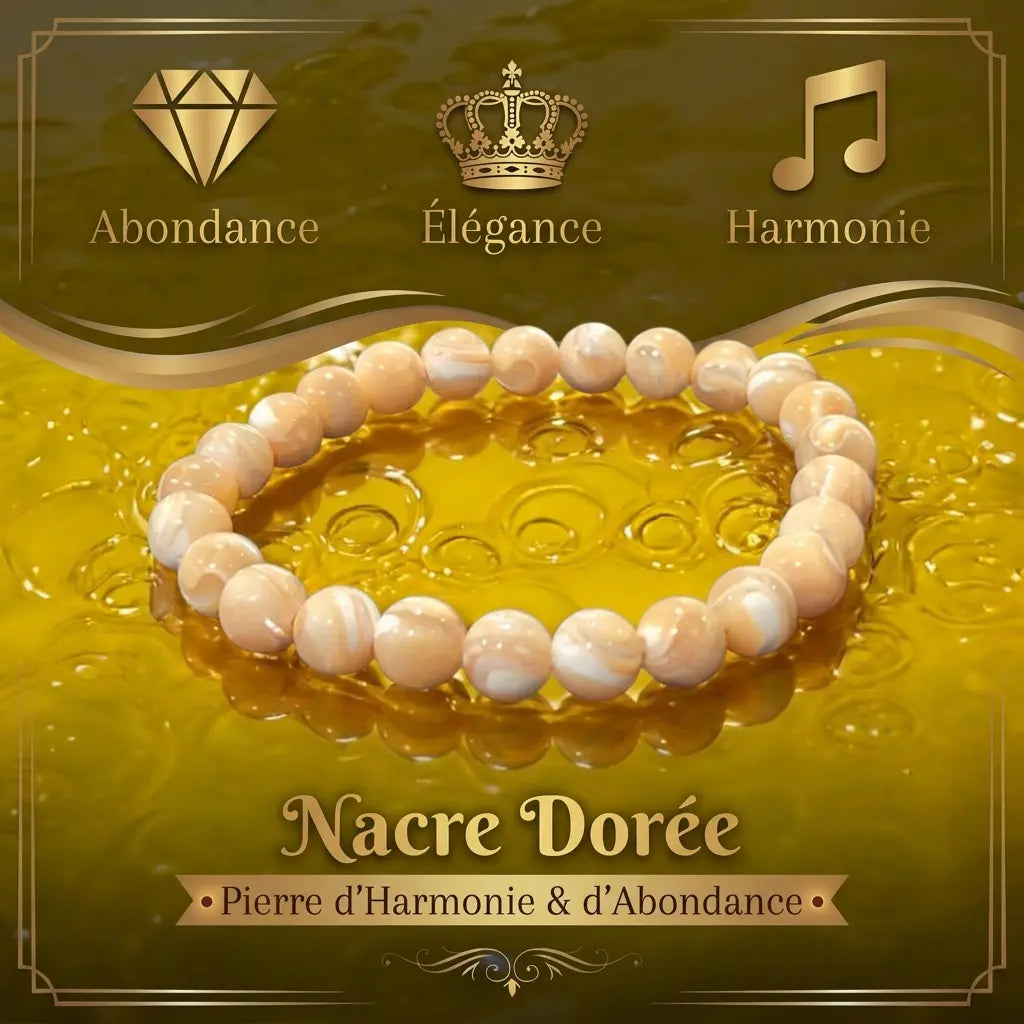 Bracelet en Nacre La Boutique du Dragon