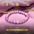 Bracelet en Sélénite naturelle et teintée La Boutique du Dragon