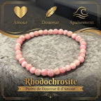 Bracelet en Rhodochrosite La Boutique du Dragon