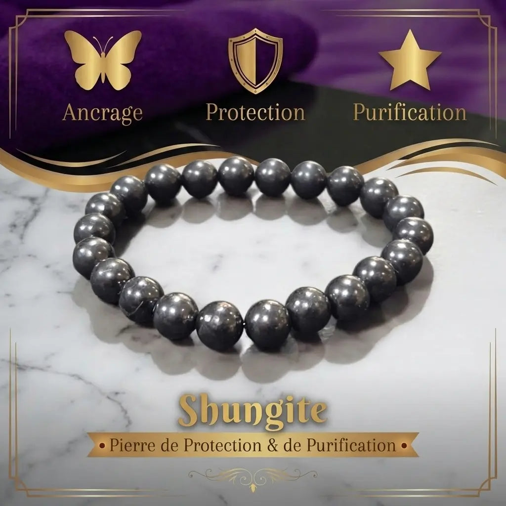 Bracelet en Shungite La Boutique du Dragon
