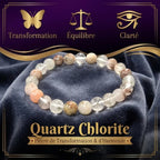 Bracelet en Quartz Chlorite La Boutique du Dragon