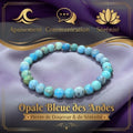 Bracelet en Opale Bleue des Andes La Boutique du Dragon