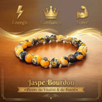 Bracelet en Jaspe Bourdon La Boutique du Dragon