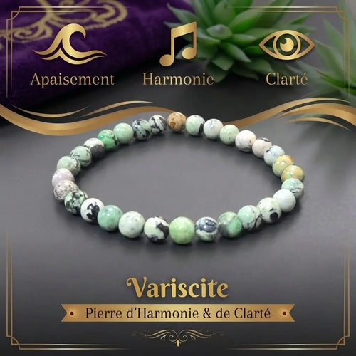 Bracelet en Variscite La Boutique du Dragon