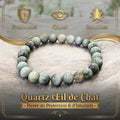 Bracelet en Quartz Œil de Chat La Boutique du Dragon
