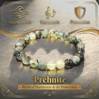 Bracelet en Préhnite La Boutique du Dragon