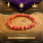Bracelet Agate du Botswana La Boutique du Dragon