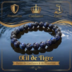 Bracelet en Œil de Tigre La Boutique du Dragon