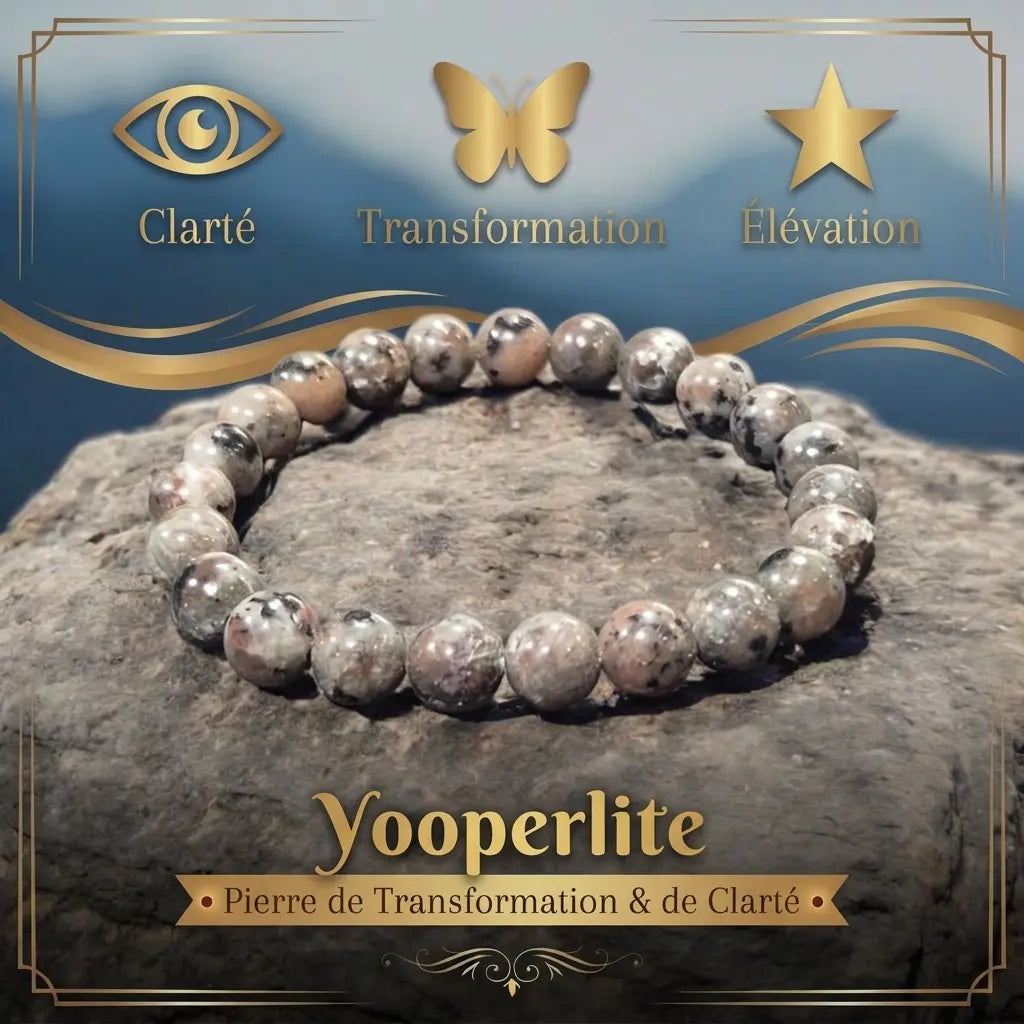 Bracelet en Yooperlite La Boutique du Dragon