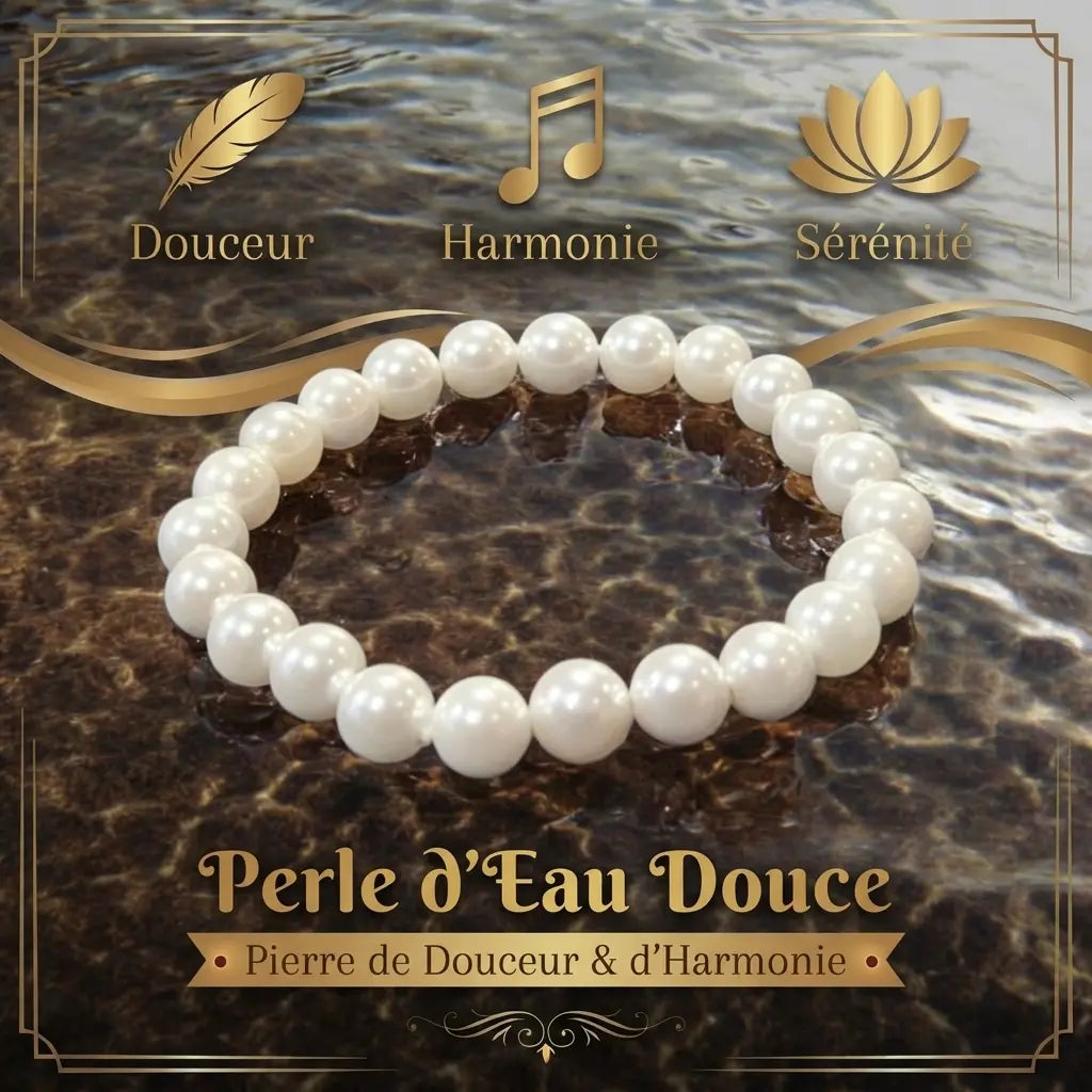 Bracelet en Perle d’Eau Douce La Boutique du Dragon