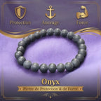 Bracelet en Onyx La Boutique du Dragon