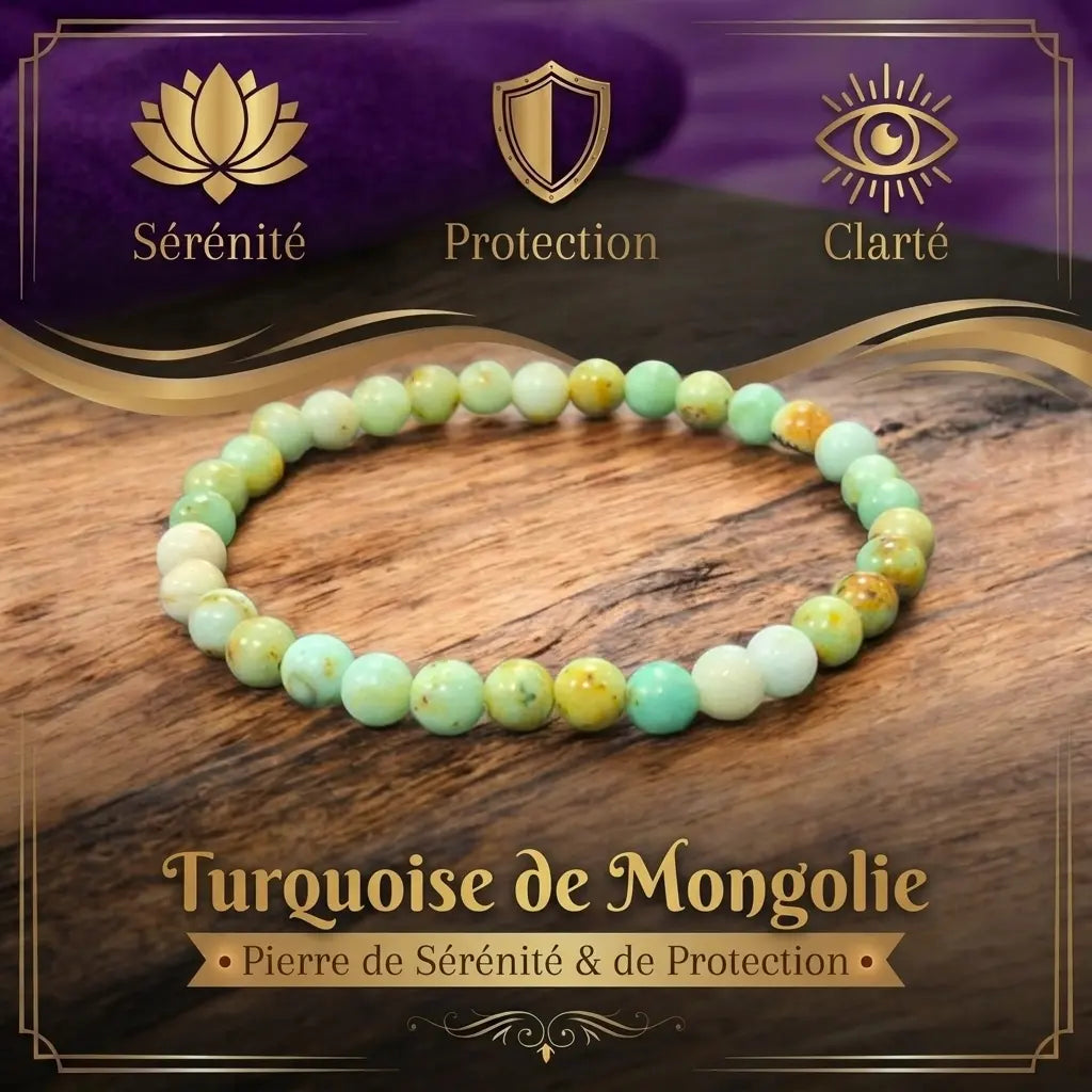 Bracelet en Turquoise La Boutique du Dragon