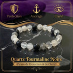 Bracelet en Quartz Tourmaline La Boutique du Dragon