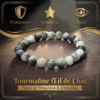 Bracelet en Tourmaline Noire La Boutique du Dragon